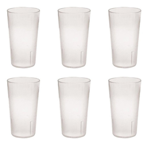 Vaso Para Restaurante De 12 Onzas Vasos Apilables Plástico C