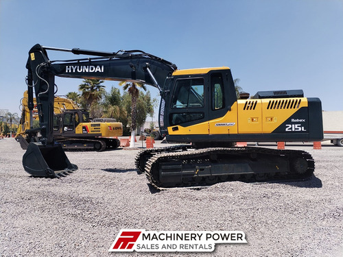 Excavadora R215l Hyunday 2023 Nueva Eco.300