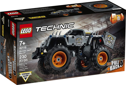 Lego Technic Monster Jam Max-d 42119 - Kit De Construcción