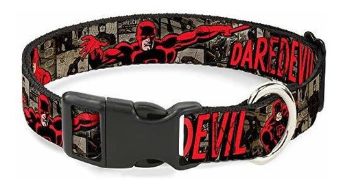 Buckle-down Daredevil Action Poses-comic Panels Grays-red Br