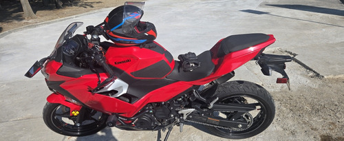 Ninja 400, Roja Con Algunos Accesorios, Servicio Recién