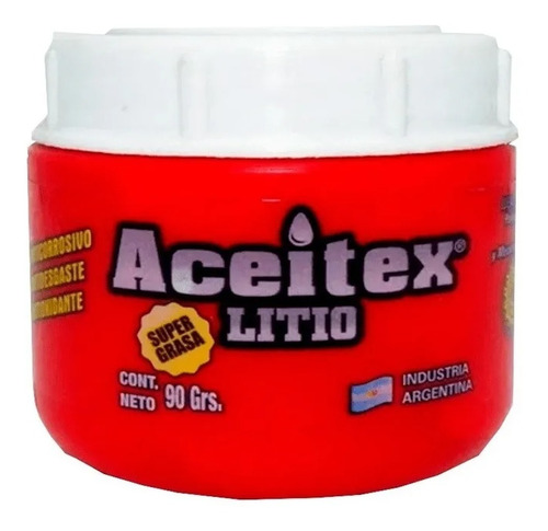 Grasa De Litio / 250 Gr / Aceitex