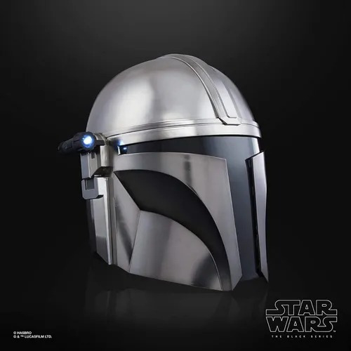 Imagen 4 de 6 de Casco Mandaloriano Electronico The Black Series - Star Wars