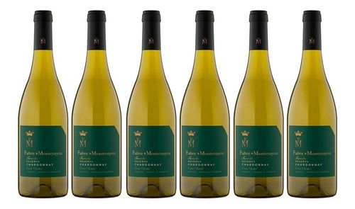 Vino Fabre Montmayou Terruño Reserva Chardonnay X750 Caja 6 