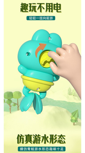 Mz Juguetes Acuáticos De Rana For Niños En El Baño De Verano