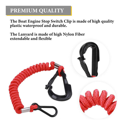 Cable De Seguridad Con Interruptor De Parada De Emergencia 8