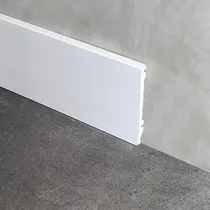 Comprar Zócalo Pvc Eps Blanco Resistente Agua 15cm Piso Vinilico