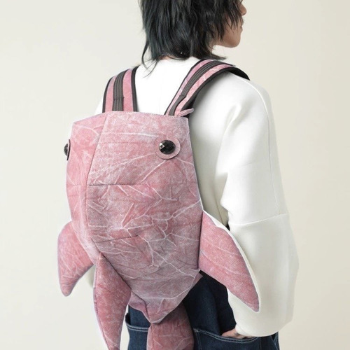 Js Nueva Mochila De Gran Capacidad Con Forma De Tiburón