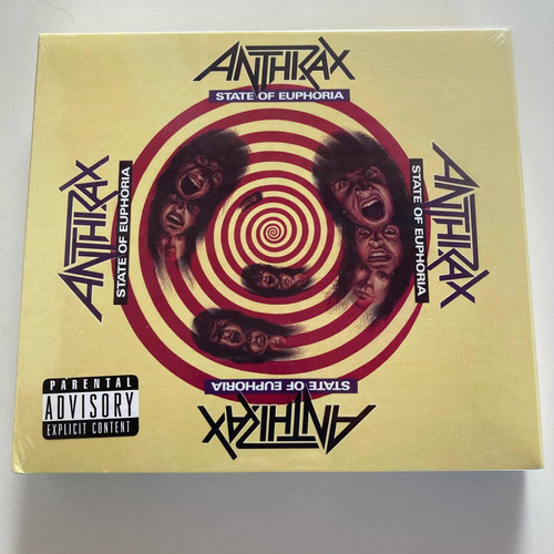 Anthrax -  State Of Euphoria  - Cd Doble Nuevo Digipack