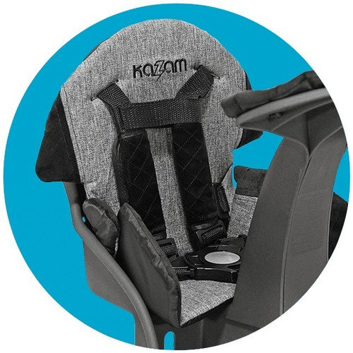 Imagen 2 de 6 de Silla Porta Bebe Delantera Para Bicicleta Kazam Weeride