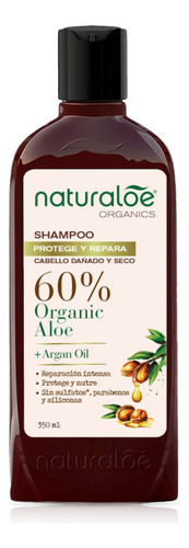 Shampoo Naturaloe Argán Oil 350ml