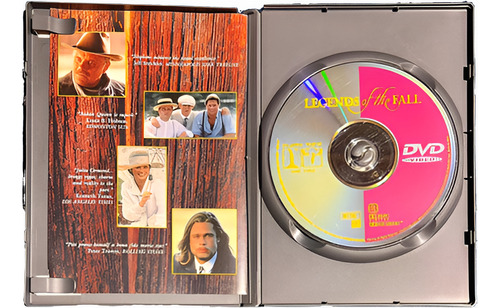 Película Dvd Original Legends Of The Fall Con Brad Pitt (Usado)
