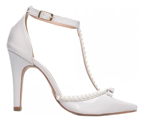 Mercado livre cheap scarpin branco
