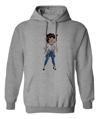 Sudadera Con Gorro Betty Boop Guiño