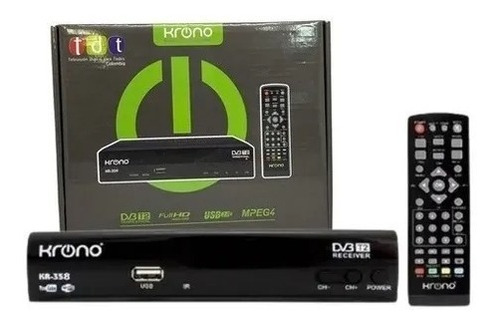 Decodificador Tdt Krono Digital Hd Funciona En Todos Tv 