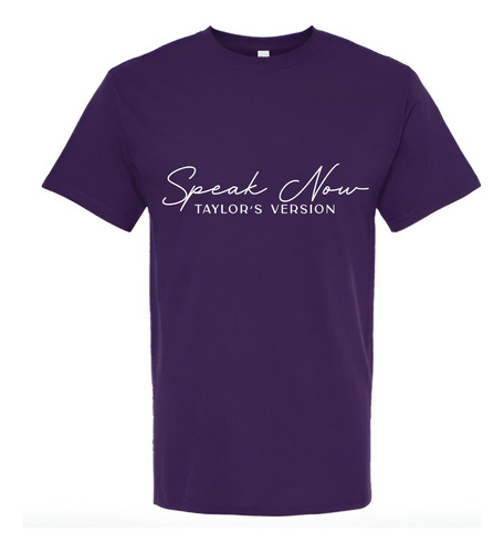 Playera Taylor Swift Speak Now Taylors Version