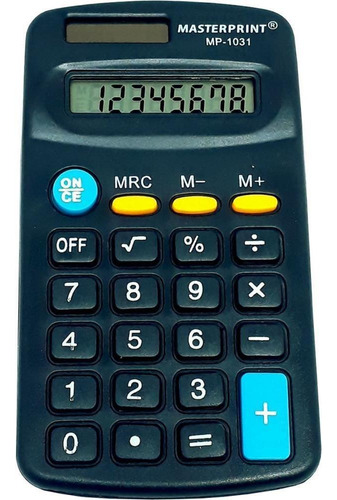 Calculadora De Bolso Mp 1031 8dig. Pto Pilha/solar