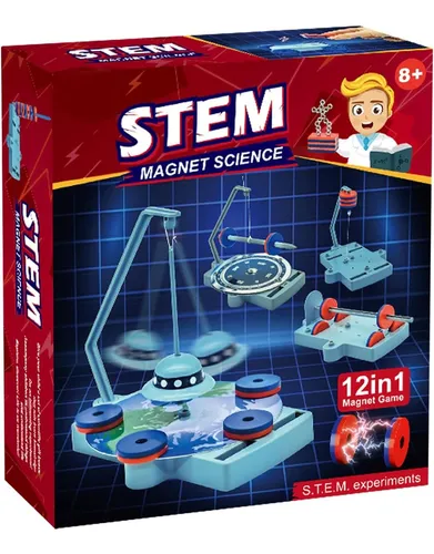comprar Juego Didáctico Imanes Experimento Ciencia 2 En 1 Educativo