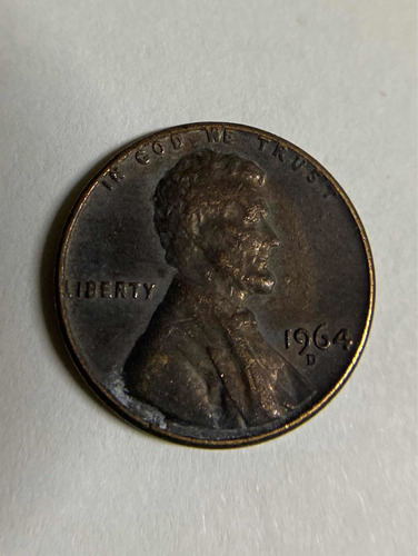 Moneda De Usa De 1 Centavo De 1964 Envio Gratis