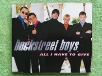 Comprar Eam Cd Maxi Single Backstreet Boys All I Have To Give '97 