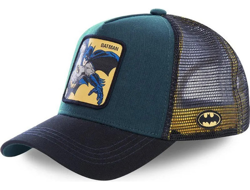 Gorra De Béisbol The Batman Superman Mesh Trucker