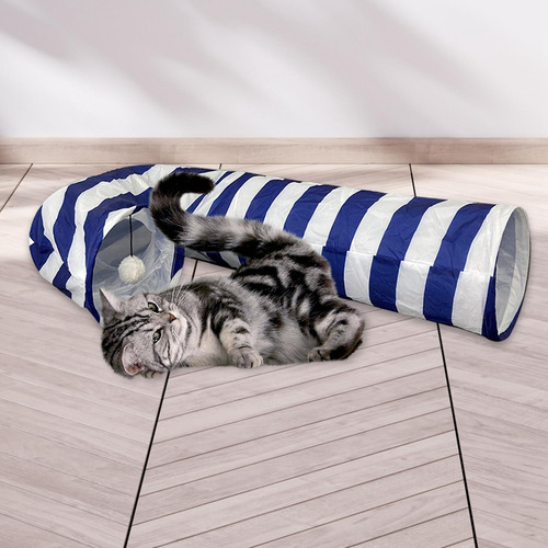 Gato Largo Divertido TĂșnel Ejercicio Cachorro Interactivo