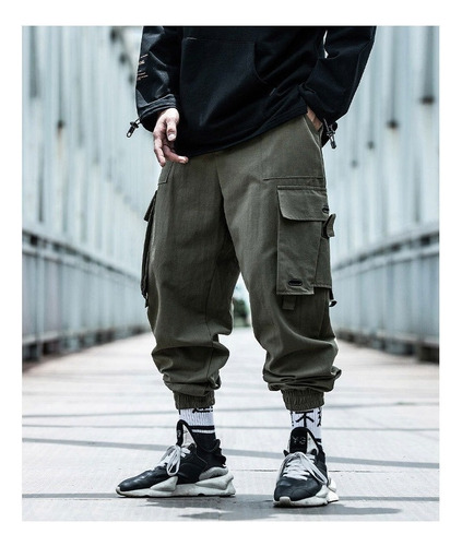 Pantalones Sueltos De Hip-hop Para Hombre De Otoño E Inviern