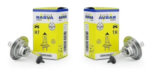 Bombillo H7 12v 55w Narva Luz Halogeno Kit Juego X2