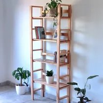 Comprar Biblioteca \u002F Estantería Nórdica De Diseño Madera Maciza