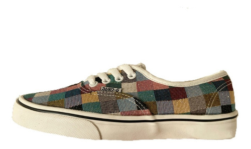 Zapatillas Lona Mujer Diseño Mosaico