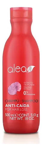 Alea Shampoo Anti Caida 500ml Extracto De Malabar Salerm