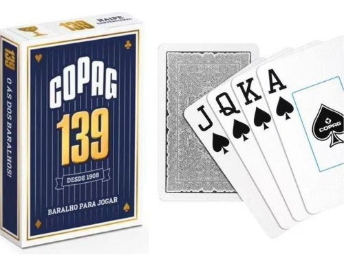 Baralho Copag 139 - Kit 6 Unidades