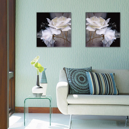 2 Paneles Pintura Impreso De Pared Adorno Decor
