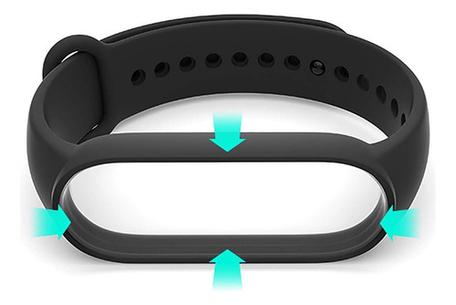 3 Piezas Para Xiaomi Mi Band 5/band 6 Pulsera Reloj Banda