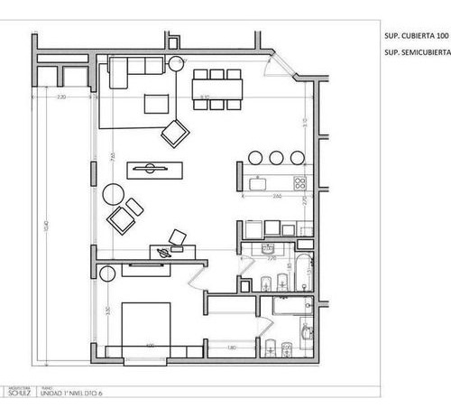 Departamento Carilo Centro En Ambientes Con Amenities