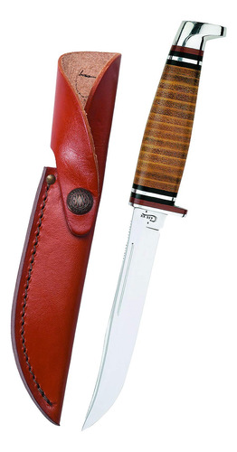 Funda De Piel Para Cuchillo De Cazador Accesorio Práctico