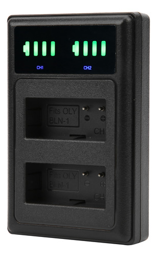 Bateria De Câmera Dual Dock, Porta Micro/tipo C, Tela Dupla