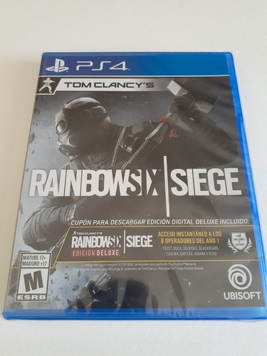Rainbow Six Siege Deluxe Edition Ps4 Nuevo Fisico Sellado