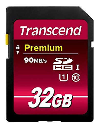 Transcend Ts16gsdu1 - Tarjeta De Memoria Sdhc De 16 Gb