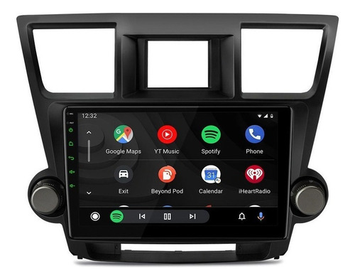 Toyota Highlander 2008-2013 Android 10 Gps Wifi Carplay Usb