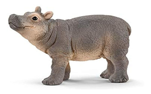Schleich - Figura Educativa De Hipopotamo Bebe Vida Salvaj