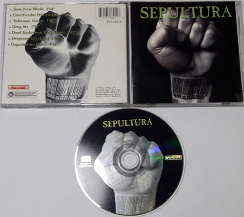 Sepultura - Slave New World ( Cd Usa ) Roadrunner Impecable