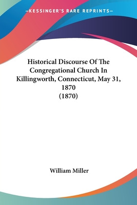 Libro Historical Discourse Of The Congregational Church I...