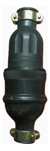 Enchufe Macho-hembra 15a 250v Superficial Media Vuelta