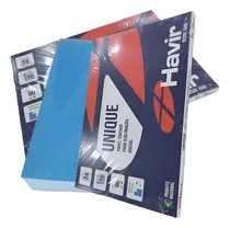 Comprar Papel Havir Fundo Azul Blue Paper Para Sublimação 100 Folhas
