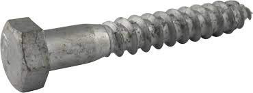 5 8  X 20  Tornillo Galvanizado Sumergido Caliente Grado 10-