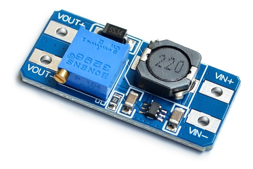Imagen 1 de 3 de Fuente Convertidor Mt3608 Boost Elevador Dc Step Up 2a 28v