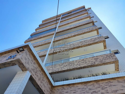 Imagem 1 de 13 de Apartamento 2 Dormitórios Com 1 Suíte, Varanda Gourmet E 1 Vaga - Guilhermina Praia Grande Sp - Lup296
