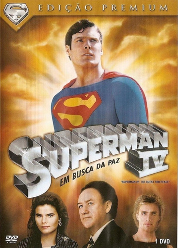 Dvd Superman Iv Em Busca Da Paz Edição Premium Novo