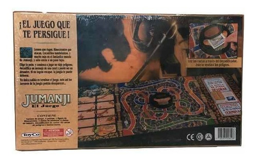 Imagen 3 de 4 de Juego Jumanji Toyco Original . Duendesyprincesas
